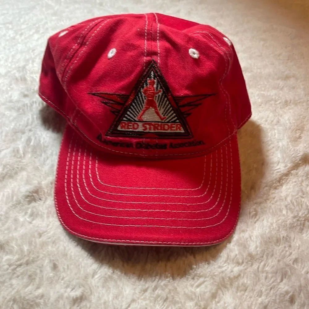 Red Strider, American diabetes Association hat